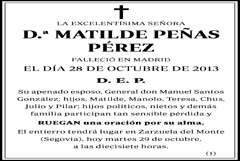 Matilde Peñas Pérez